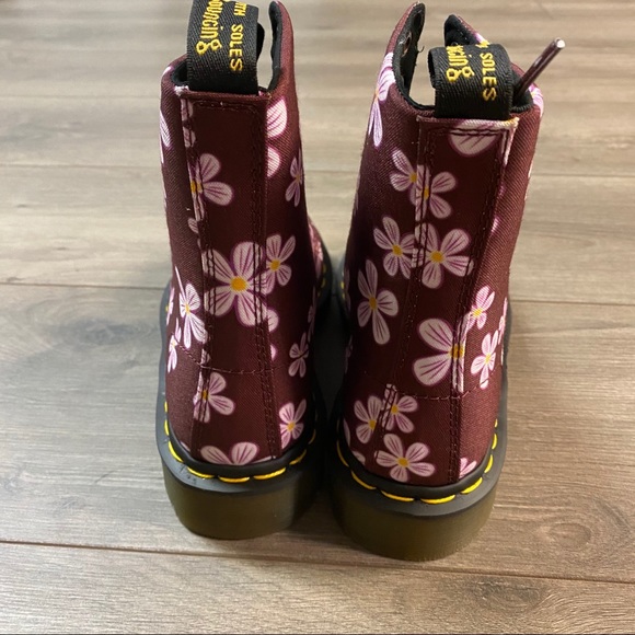Dr. Martens | Page 8 Eye Meadow Cherry Boots Sz 5 - Picture 11 of 13